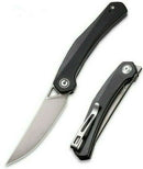 Civivi Lazar Liner Folding Knife 3.25" 10Cr15CoMoV Steel Blade Black G10 Handle 200131 -Civivi - Survivor Hand Precision Knives & Outdoor Gear Store