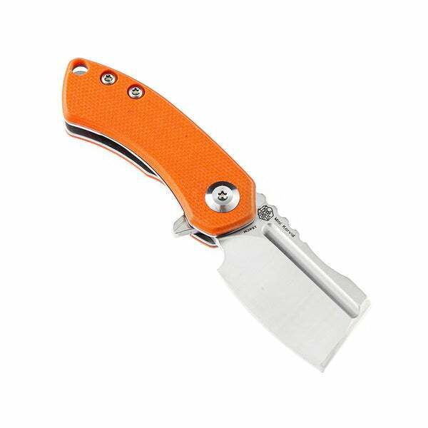 Kansept Knives Mini Korvid Folding Knife 1.5" 154CM Steel Blade Orange G10 Handle 3030A6 -Kansept Knives - Survivor Hand Precision Knives & Outdoor Gear Store