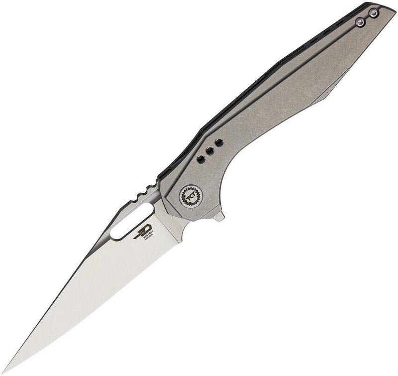 Bestech Knives Malware Framelock Folding Knife 3.75" S35VN Steel Blade Titanium Handle 1902A -Bestech Knives - Survivor Hand Precision Knives & Outdoor Gear Store