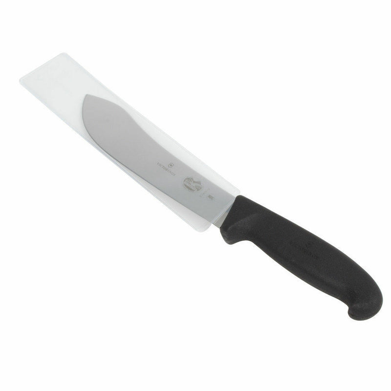 Victorinox Kitchen Butcher Knife 7" Straight Stainless Blade Black Fibrox Handle 5740318 -Victorinox - Survivor Hand Precision Knives & Outdoor Gear Store