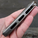 LionSTEEL ROK Framelock Folding Knife 3.25" M390 Blade Gray Titanium Handle TROKG -LionSTEEL - Survivor Hand Precision Knives & Outdoor Gear Store