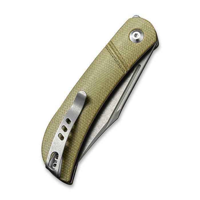 Civivi Appalachian Folding Knife 3" CPM S35VN Steel Blade Olive Micarta Handle 2015B -Civivi - Survivor Hand Precision Knives & Outdoor Gear Store