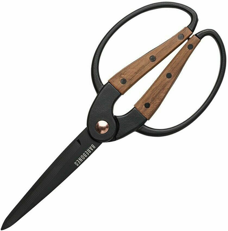 Barebones Living Large Scissors Knife Stainless Steel Blade Walnut Handle 058 -Barebones Living - Survivor Hand Precision Knives & Outdoor Gear Store