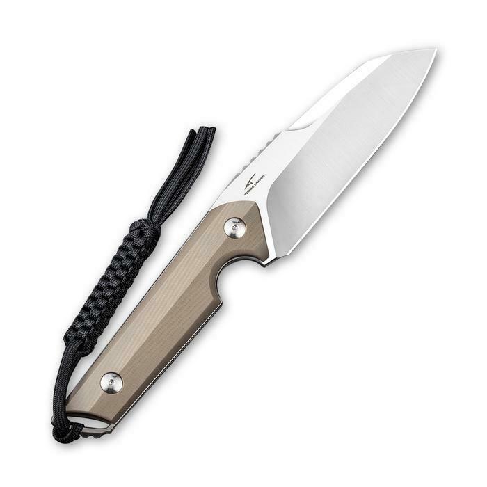 Civivi Kepler Fixed Knife 4.5" 9Cr18MoV Steel Full Tang Blade Tan G10 Handle 2109B -Civivi - Survivor Hand Precision Knives & Outdoor Gear Store