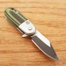 Rough Ryder Tadpole Folding Knife 1.5" Stainless Steel Blade Green G-10 Handle 2313 -Rough Ryder - Survivor Hand Precision Knives & Outdoor Gear Store
