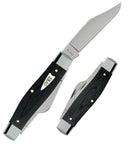 Case XX Stockman Pocket Knife Stainless Steel Blades Black Smooth Micarta Handle 27732 -Case Cutlery - Survivor Hand Precision Knives & Outdoor Gear Store