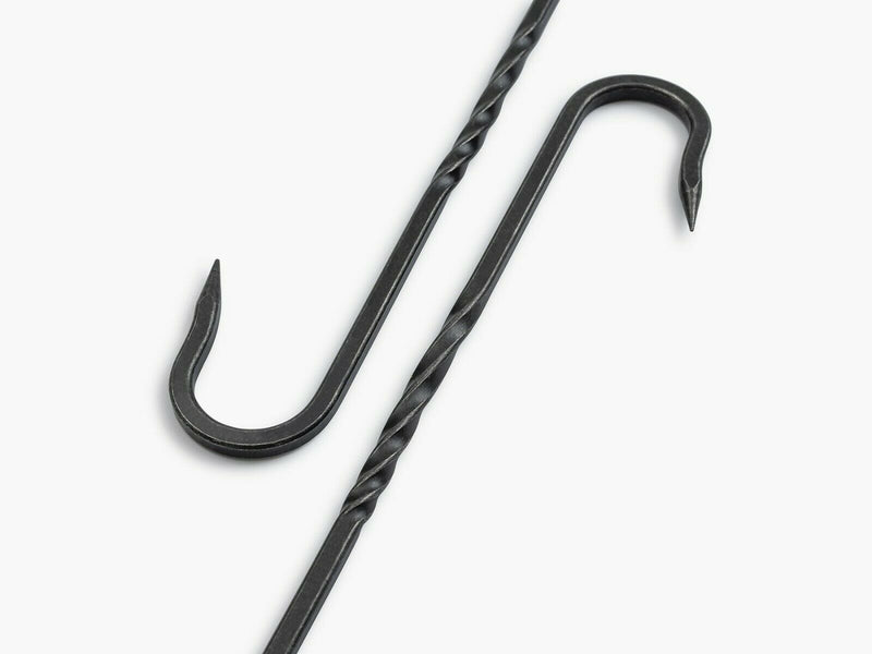 Barebones Living Cowboy Grill S-Hook Set Blackened And Tumbled Stainless Steel Construction RE474 -Barebones Living - Survivor Hand Precision Knives & Outdoor Gear Store