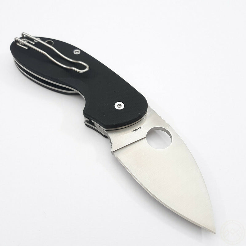 Spyderco Insistent Folding Knife 2.5" 8Cr13MoV Steel Blade Black G10 Handle 246GP -Spyderco - Survivor Hand Precision Knives & Outdoor Gear Store