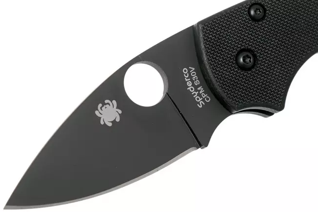 Spyderco Lil Native Folding Knife 2.38" CPM S30V Blade Black G10 Handle C230GPBBK -Spyderco - Survivor Hand Precision Knives & Outdoor Gear Store