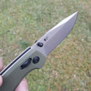 SOG Terminus XR Folding Knife 3" D2 Tool Steel Blade Green Textured G10 Handle TM1022BX -SOG - Survivor Hand Precision Knives & Outdoor Gear Store