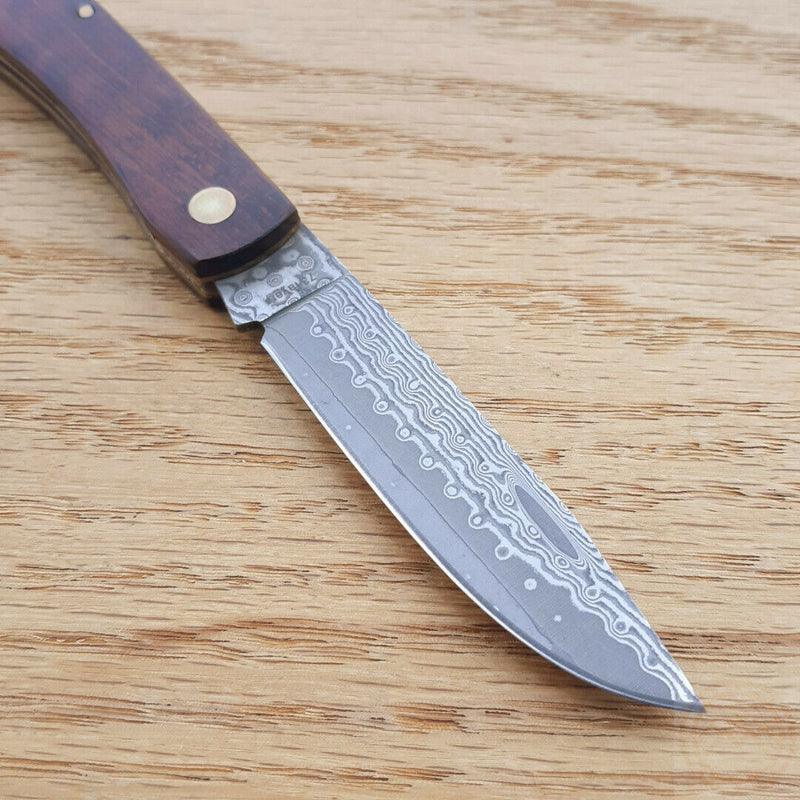 Boker Magnum Rangebuster Folding Knife 2.63" Damascus Steel Blade Snakewood 01RY141DAM -Boker Magnum - Survivor Hand Precision Knives & Outdoor Gear Store