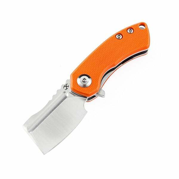 Kansept Knives Mini Korvid Folding Knife 1.5" 154CM Steel Blade Orange G10 Handle 3030A6 -Kansept Knives - Survivor Hand Precision Knives & Outdoor Gear Store