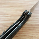 RUIKE P843 Linerlock Folding Knife 3.75" Sandvik 14C28N Steel Blade Black G10 Handle P843B -RUIKE - Survivor Hand Precision Knives & Outdoor Gear Store