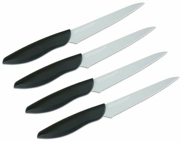 Kershaw Komachi 2 Kitchen Steak Set Knife High Carbon Steel Blades Synthetic Handles AI5075 -Kershaw - Survivor Hand Precision Knives & Outdoor Gear Store