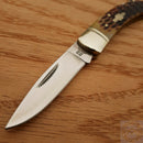 Rough Ryder Lockback Folding Knife 440 Steel Blade Amber Jigged Bone Handle 461 -Rough Ryder - Survivor Hand Precision Knives & Outdoor Gear Store
