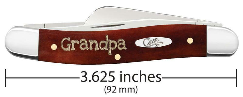 Case XX Grandpa Stockman Pocket Knife Stainless Steel Blades Smooth Bone Handle 10431 -Case Cutlery - Survivor Hand Precision Knives & Outdoor Gear Store