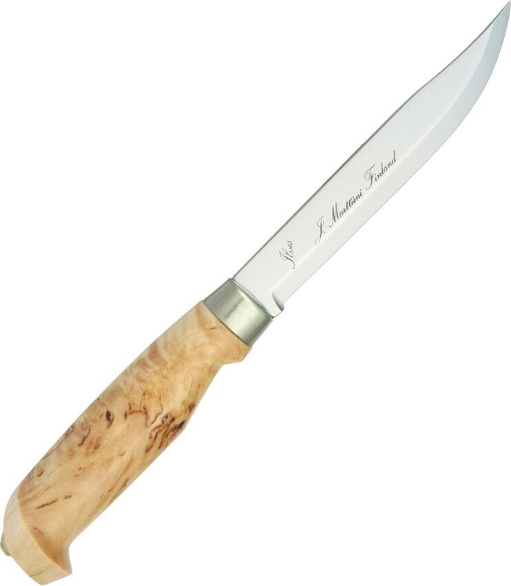 Marttiini Lynx 139 Fixed Knife 4.87" Stainless Steel Blade Curly Birch Handle 139010 -Marttiini - Survivor Hand Precision Knives & Outdoor Gear Store