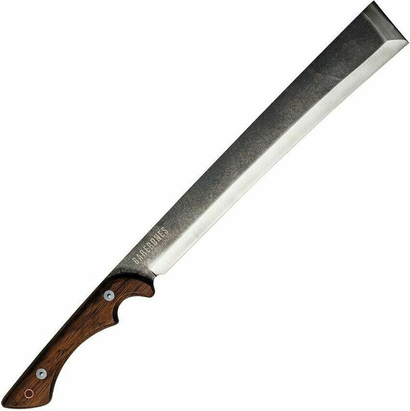 Barebones Living Woodsman Japanese Nata Tool Fixed Machete 12" 3Cr13 Steel Blade Walnut Handle RE2116 -Barebones Living - Survivor Hand Precision Knives & Outdoor Gear Store