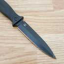 Kershaw Secret Agent Fixed Knife 4.38" 8Cr13MoV Stainless Blade Black GRN Handle 4007 -Kershaw - Survivor Hand Precision Knives & Outdoor Gear Store