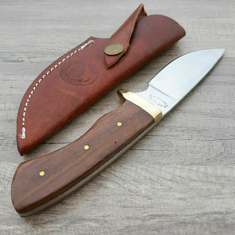 Frost Cutlery Chickasaw Skinner Fixed Knife 3.75" Stainless Steel Blade Rosewood Handle W009RW -Frost Cutlery - Survivor Hand Precision Knives & Outdoor Gear Store