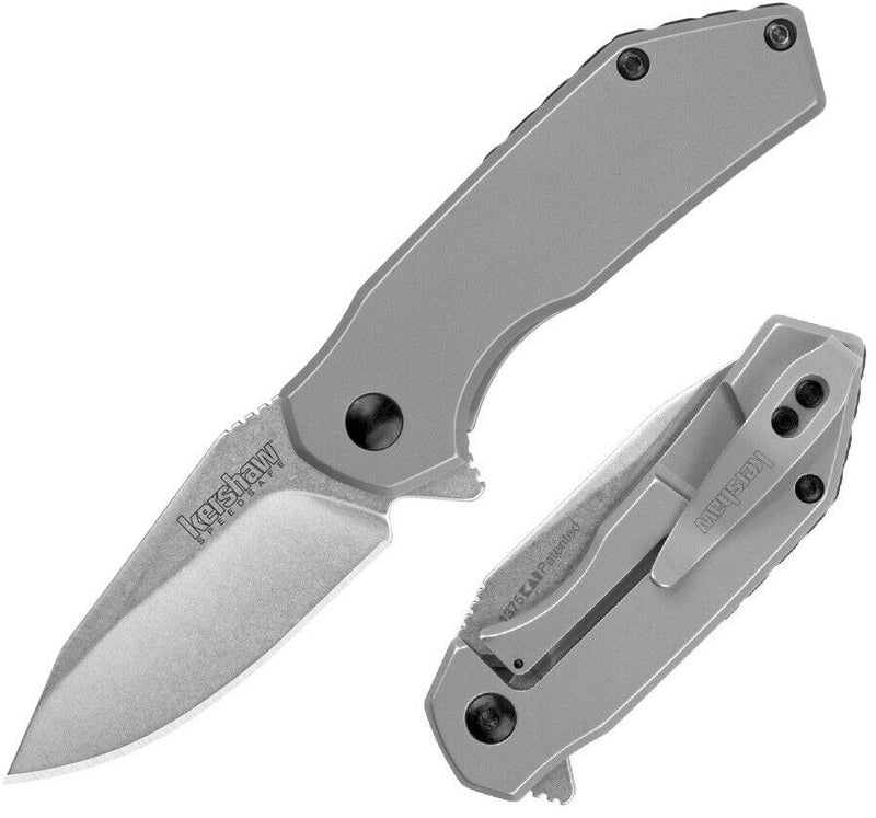 Kershaw Valve Framelock Folding Knife 2.25" 4Cr14 Steel Blade Stainless Handle 1375 -Kershaw - Survivor Hand Precision Knives & Outdoor Gear Store