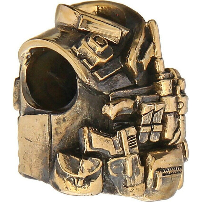 Bastinelli Creations Body Armor Bead Bronze Construction 0.7" With 0.23" Hole 227B -Bastinelli Creations - Survivor Hand Precision Knives & Outdoor Gear Store