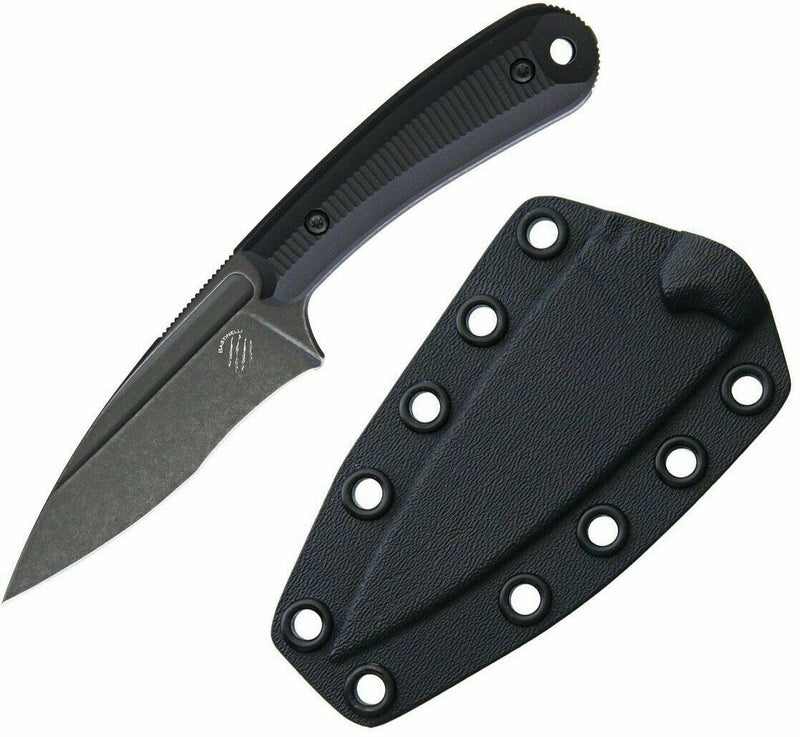 Bastinelli Creations SIN Fixed Knife 3.5" N690 Steel Blade Black G10 Handle 215 -Bastinelli Creations - Survivor Hand Precision Knives & Outdoor Gear Store