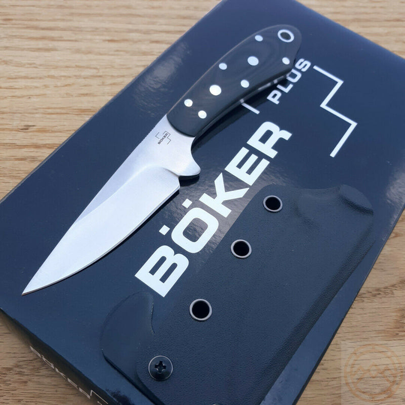 Boker Plus Backdrop Fixed Knife 3.63" D2 Tool Steel Full Tang Blade G10 Handle 02BO028 -Boker Plus - Survivor Hand Precision Knives & Outdoor Gear Store