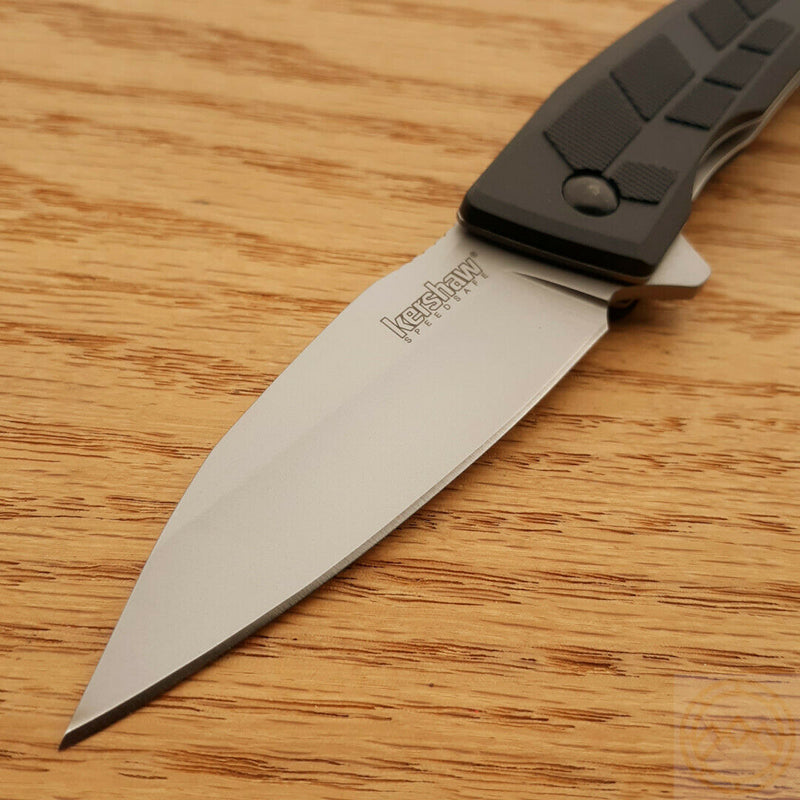Kershaw Rhetoric Linerlock Folding Knife 3" 3Cr13 Steel Blade Black Nylon Handle 1342X -Kershaw - Survivor Hand Precision Knives & Outdoor Gear Store