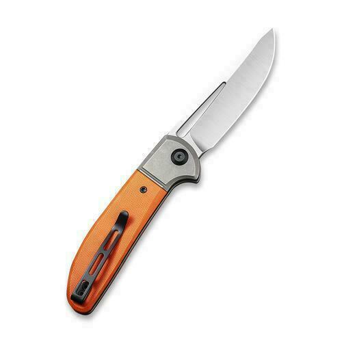 Civivi Trailblazer XL Folding Knife 3.5" D2 Tool Steel Blade Orange G10 Handle 2101B -Civivi - Survivor Hand Precision Knives & Outdoor Gear Store