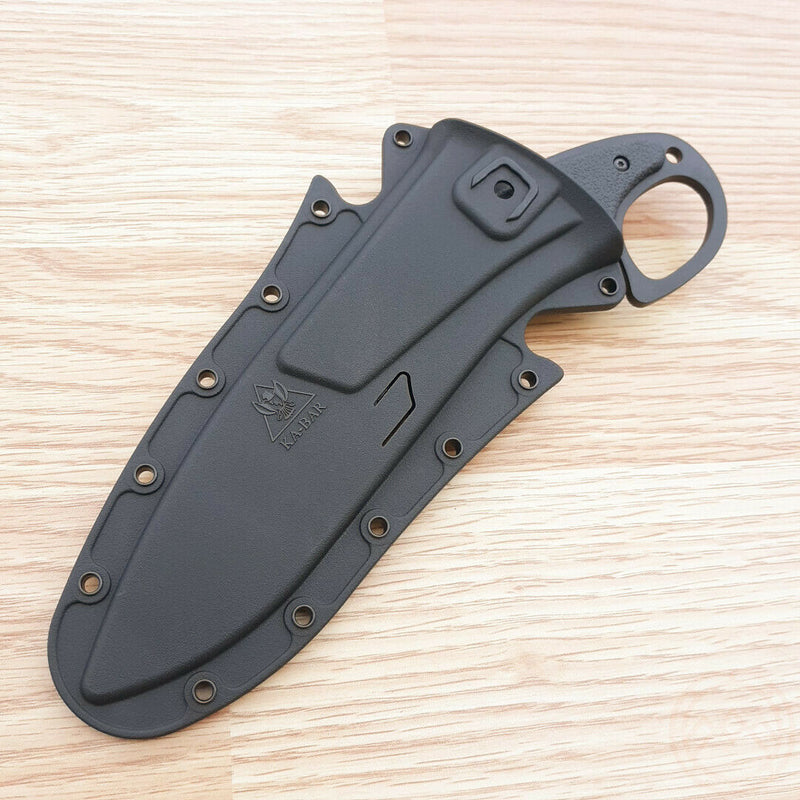 Ka-Bar TDI Pocket Strike Fixed Knife 3.25" AUS-8A Steel Blade Black Zytel Handle 2491 -Ka-Bar - Survivor Hand Precision Knives & Outdoor Gear Store