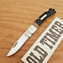 Old Timer Locking Pocket Knife Stainless Steel Locking Blade Delrin Handle 3OT -Schrade - Survivor Hand Precision Knives & Outdoor Gear Store