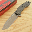 Kershaw Analyst Folding Knife 3.25" 8Cr13Mov Steel Blade Black GRN Handle 2062ST -Kershaw - Survivor Hand Precision Knives & Outdoor Gear Store