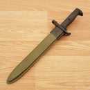 M1 Combat Knife 9.75" Black Stainless Steel Blade Black Grooved Stainless Handle 210933 -China Made - Survivor Hand Precision Knives & Outdoor Gear Store