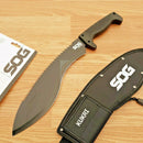 SOG Machete Fixed Knife 12" 3Cr13 Steel Kukri Blade Thermoplastic Rubber Handle MC11N -SOG - Survivor Hand Precision Knives & Outdoor Gear Store