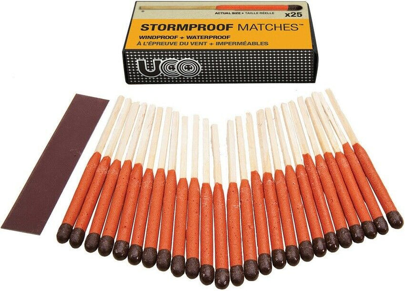 UCO Stormproof Matches Bulk Wind And Water Proof Easy To Light Bulk Packed 00019 -UCO - Survivor Hand Precision Knives & Outdoor Gear Store