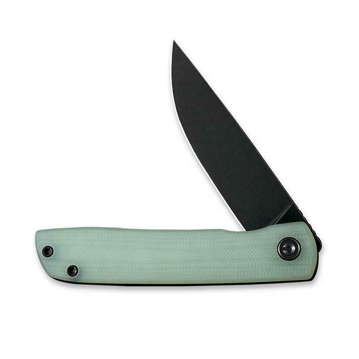 Civivi Bo Linerlock Folding Knife 3" Black Nitro V Steel Blade Jade G10 Handle 20009B4 -Civivi - Survivor Hand Precision Knives & Outdoor Gear Store