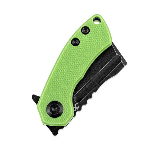 Kansept Knives Mini Korvid Folding Knife 1.5" 154CM Steel Blade Green G10 Handle 3030A8 -Kansept Knives - Survivor Hand Precision Knives & Outdoor Gear Store