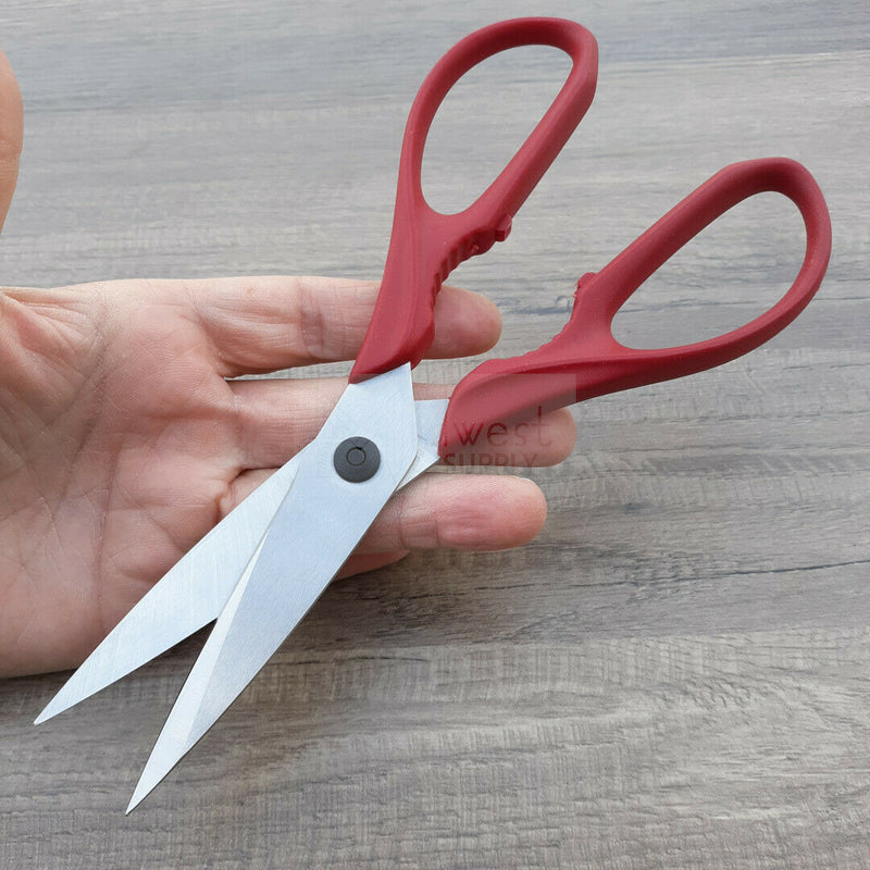 Victorinox Kitchen Shears 4" Stainless Steel Blades Red polypropylene Handle GERMAN MADE 76363X2 -Victorinox - Survivor Hand Precision Knives & Outdoor Gear Store