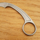 Bastinelli Creations PiKa Fixed Knife 1.75" Bohler N690 Steel Karambit Blade One Piece Construction 202 -Bastinelli Creations - Survivor Hand Precision Knives & Outdoor Gear Store