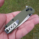 SOG Terminus XR Folding Knife 3" D2 Tool Steel Blade Green Textured G10 Handle TM1022BX -SOG - Survivor Hand Precision Knives & Outdoor Gear Store