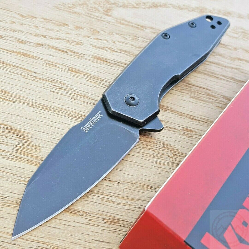 Kershaw Gravel Frame Folding Knife 2.5" 8Cr13MoV Steel Blade Stainless Handle 2065 -Kershaw - Survivor Hand Precision Knives & Outdoor Gear Store