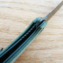 Civivi Elementum Folding Knife 2.96" D2 Tool Steel Blade Green Micarta Handle 907TE -Civivi - Survivor Hand Precision Knives & Outdoor Gear Store