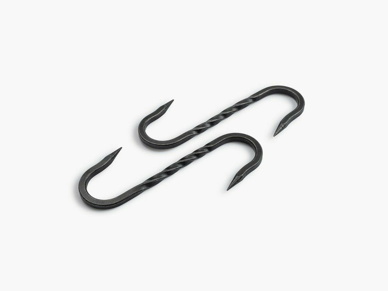 Barebones Living Cowboy Grill S-Hook Set Blackened And Tumbled Stainless Steel Construction RE474 -Barebones Living - Survivor Hand Precision Knives & Outdoor Gear Store