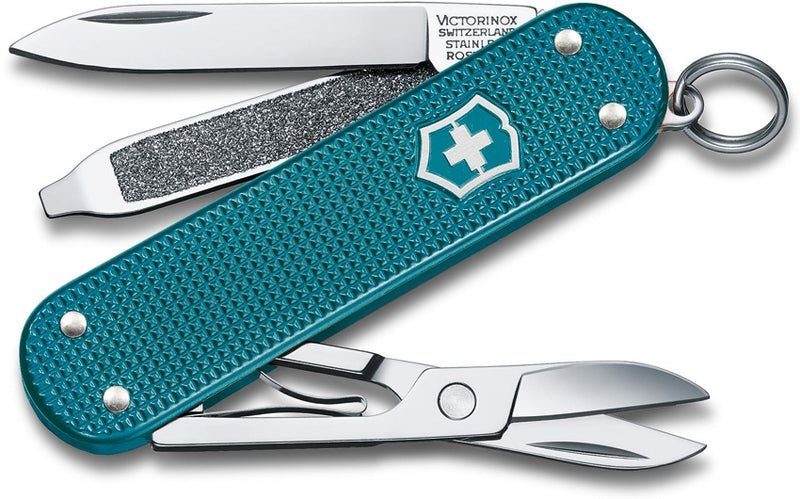 Victorinox Classic SD Wild Jungle Multi Tool Pocket Knife Toothpick Alox Handle 06221242G -Victorinox - Survivor Hand Precision Knives & Outdoor Gear Store