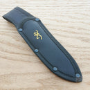 Browning Fixed Knife 4" Satin Finish Stainless Full Tang Blade Brown Wood Handle 0214 -Browning - Survivor Hand Precision Knives & Outdoor Gear Store