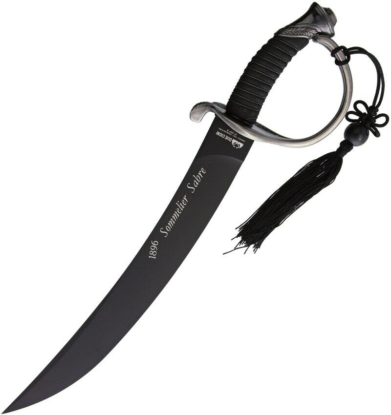 Fox Due Cigni 1896 Fixed Sword 16" T5MOV Steel Blade Wrapped Handle 2C2007B -Fox - Survivor Hand Precision Knives & Outdoor Gear Store
