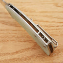 Artisan Cutlery Arroyo Linerlock Jade Folding Knife 3.38" AR-RPM9 Steel Blade G10 Handle 1845PNTG -Artisan Cutlery - Survivor Hand Precision Knives & Outdoor Gear Store