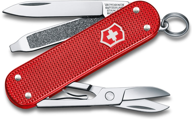 Victorinox Classic SD Alox Sweet Berry Multi Tools Pocket Knife Small Blade Alox Handle 06221201G -Victorinox - Survivor Hand Precision Knives & Outdoor Gear Store