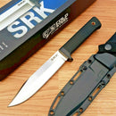 Cold Steel SRK Bowie Knife 6" CPM-3V Steel Satin Blade Black Rubber Handle 38CKE -Cold Steel - Survivor Hand Precision Knives & Outdoor Gear Store